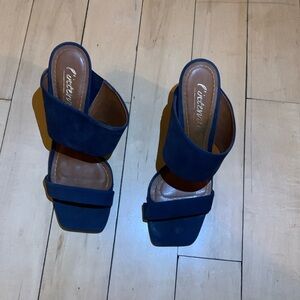 L’intervalle high heel summer shoes